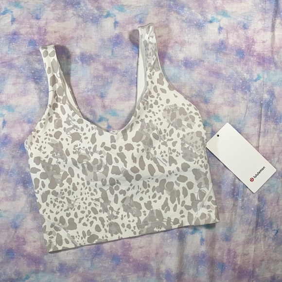 lululemon athletica Tops - 🦄[ Lululemon ] Align Tank in Cheetah Camo Antique White Multi